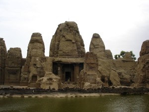Masroor rock cut temple 
