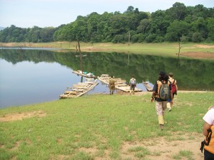 Bamboo Rafting - Periyar lake Bamboo Rafting - Periyar lake