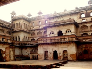 The Raj Mahal, Orchha The Raj Mahal, Orchha
