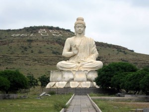 Buddha statue near Belum caves Buddha statue near Belum caves