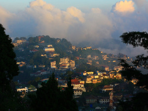 mussoorie view from gun hill mussoorie view from gun hill