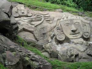 Rock cut carvings at Unakoti Tripura