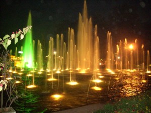 Honeymoon in Mysore Brindavan gardens Mysore