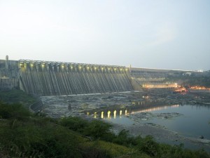 Nagarjuna Sagar dam Nagarjuna Sagar Andhra Pradesh India