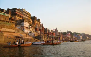 Varanasi Ghat View