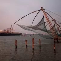It’s all about tranquillity at famous beaches in Kerala India fort kochi chinese fishing nets