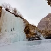 30 things do to after turning 30 in India chada trek frozen waterfall